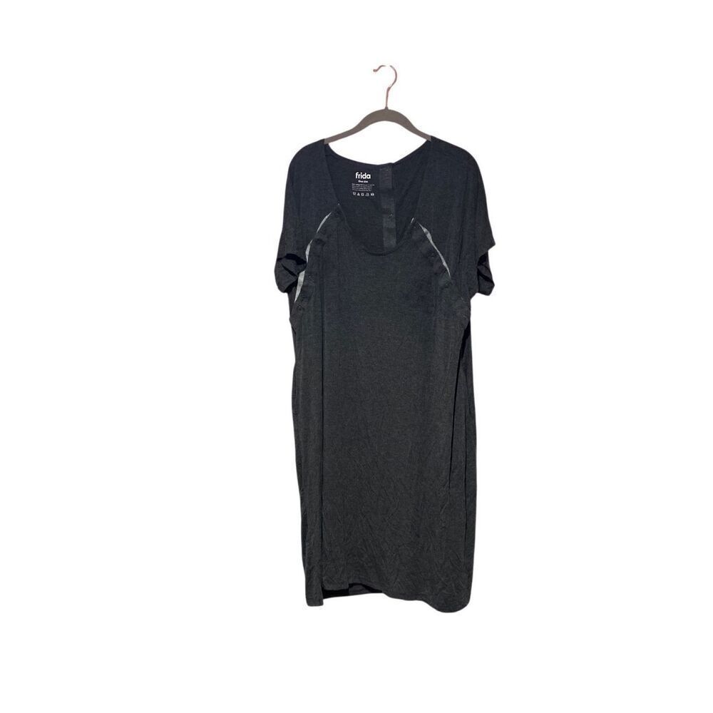 Frida heather gray mom labor delivery, nursing gown 0SFM ￼